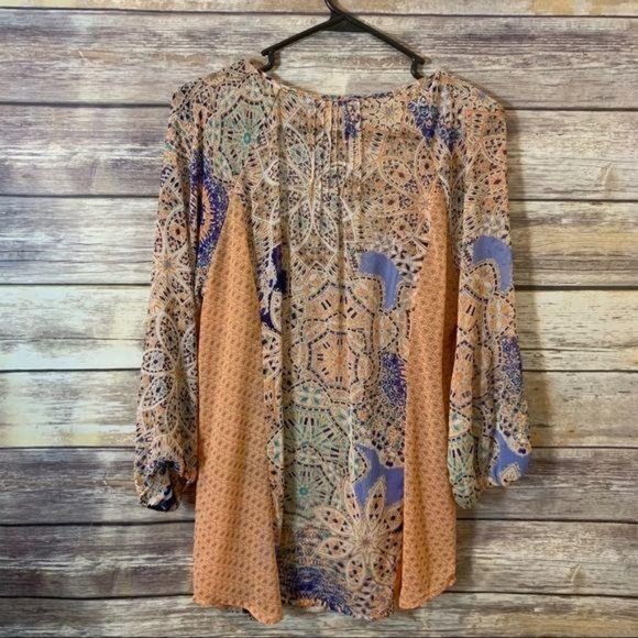 Anthropologie Meadow Rue Roselle Top Crochet S - Picture 3 of 4